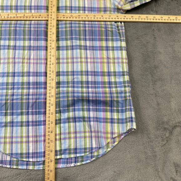 Vineyard Vines Mens Slim Fit Whale Shirt Plaid Button Down Long Sleeve Size S - Picture 4 of 9